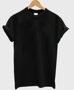 Black Less Sleeve T shirt