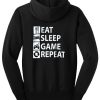 Eat Sleep Game Repeat Hoodie