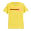 Exit With Arrow T Shirt