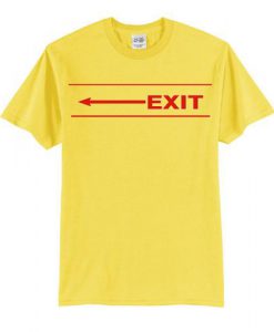 Exit With Arrow T Shirt