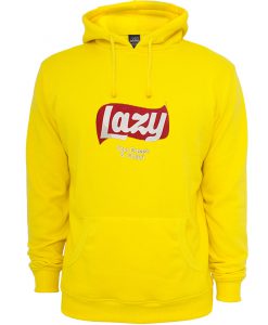 Lazy yellow Hoodie