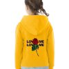 Loves Me Loves Me Not 'Rose' Hoodie Back