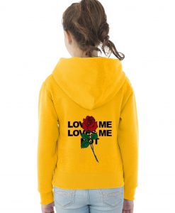 Loves Me Loves Me Not 'Rose' Hoodie Back