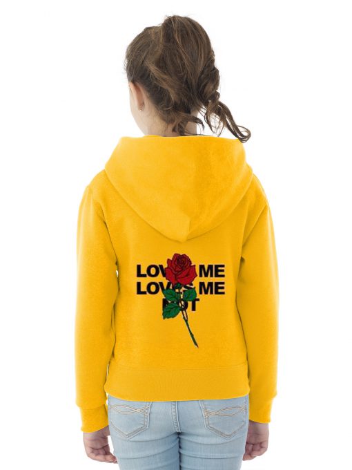 Loves Me Loves Me Not 'Rose' Hoodie Back