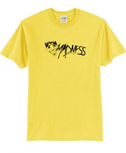Madness Yellow T Shirt
