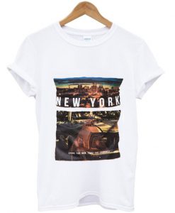 New York White T Shirt