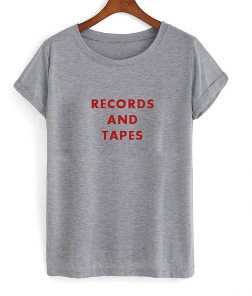 Records And Tapes T Shirt