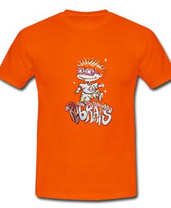 Rugrats Chuckie Finster Orange Unisex adult T shirt