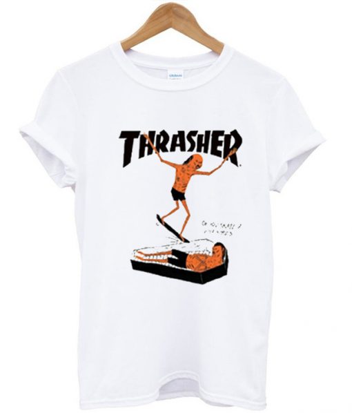 Thrasher on you surf t shirt