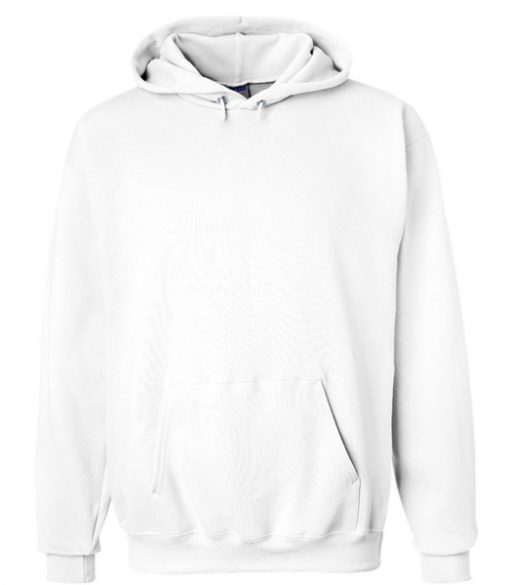 White Soft Color Hoodie