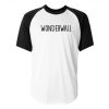 Wonderwall Baseball T-Shirt