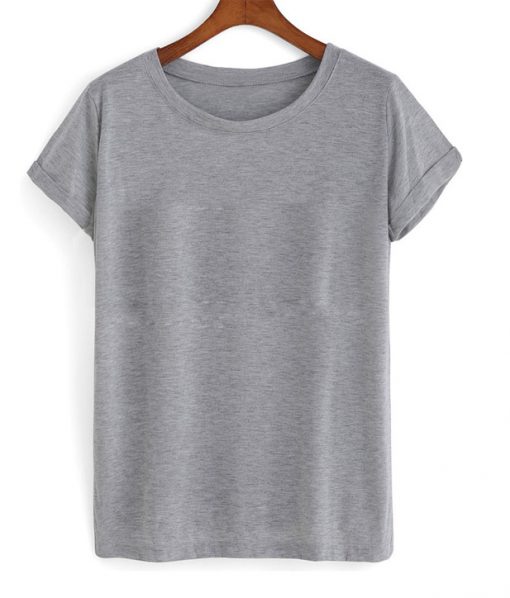 grey t shirt