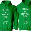 All I Want for Christmas Is You Couple Hoodie