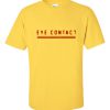 Eye Contact Gold Yellow T Shirt