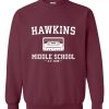 Hawkins Middle School AV Club Sweatshirt