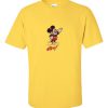 Mickey Mouse Yellow T Shirt