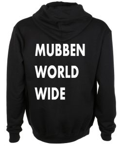 Mubben World Wide Hoodie Back