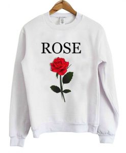 Red Rose Sweatshirt