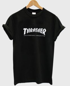Thrasher Magazine Black T Shirt
