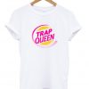 Trap Queen Burger logo T Shirt