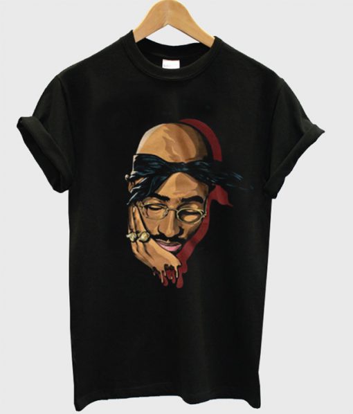 Tupac Shakur Black T Shirt