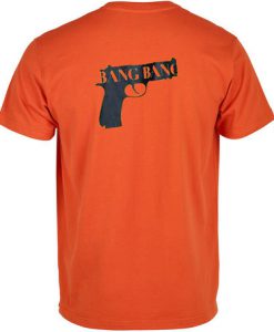 Bang Bang Sinner Orange T Shirt Back