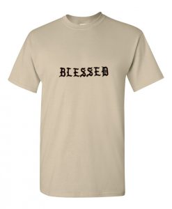 Blessed Brown T Shirt