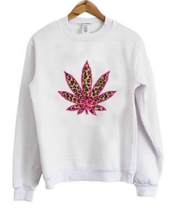 Cannabis Marijuana Leaf Sweatshirt