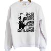 Dasher Dancer Prancer Vixen Comet Cupid Daryl Dixon Sweatshirt