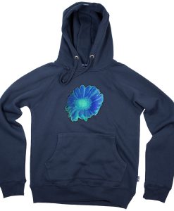 Drake Blue Flower Hoodie