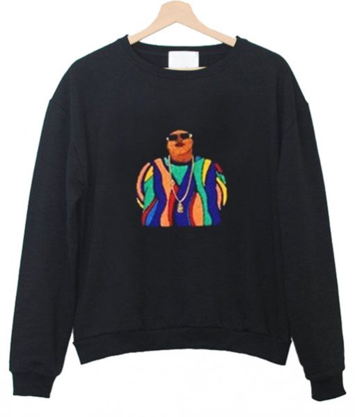 Faith Evans and Biggie Sweatshirt