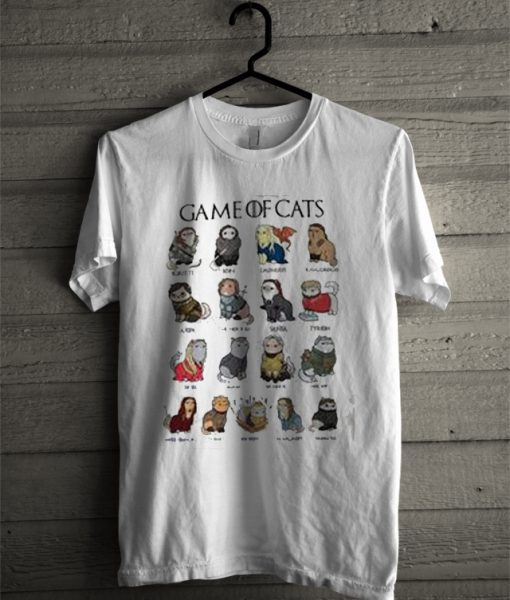 Game of Cats T Shirt