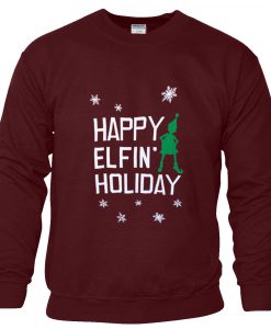 Happy Elfin Holiday Sweatshirt