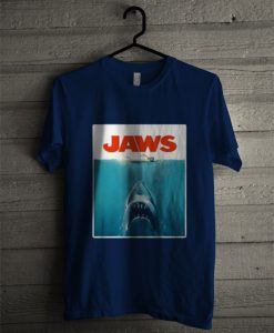 Jaws Navy T Shirt