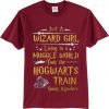 Just a Wizard Girl T Shirt