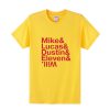 Mike & Lucas & Dustin & Eleven & Will T Shirt