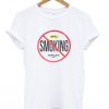 No Smoking Fucking Rabbit T Shirt