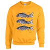 Orange Sweater Fish Sweatshirt