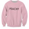 Peachy Pink Sweatshirt