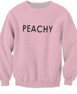 Peachy Pink Sweatshirt