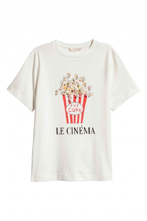 Pop Corn Le Cinema T Shirt