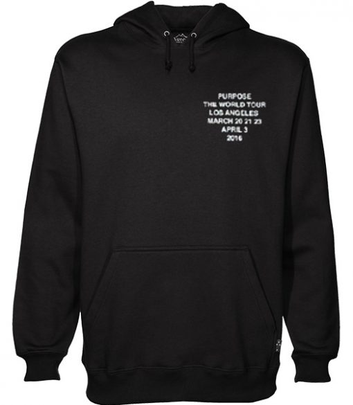 Purpose The World Tour 2016 Hoodie