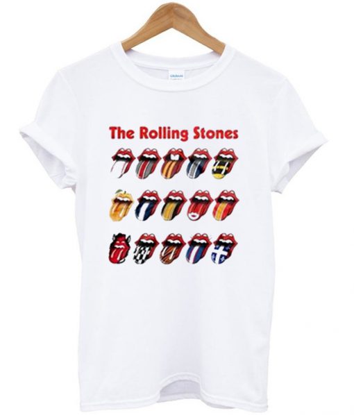 Rolling Stones Stadium Tongue Tour T Shirt