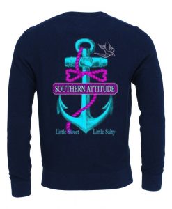Southern Attitude Long Sleeve Anchor Shirt