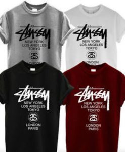 Stussy One World Mesh T Shirt