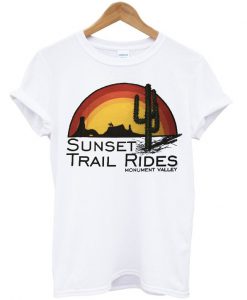 Sunset Trail Rides T Shirt