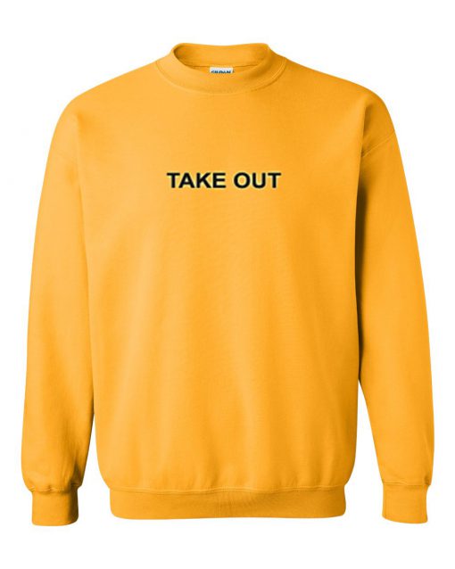 Take Out Yellow Sweatshirt