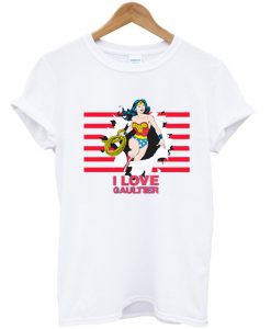 Wonder Woman I Love Gaultier T Shirt