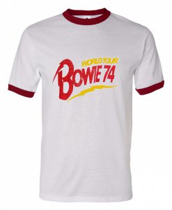 World Tour bowie 74 T Shirt