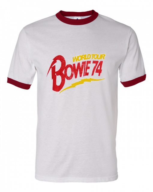 World Tour bowie 74 T Shirt